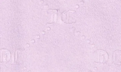 Juicy Couture Kids' Orchid Lattice Velvet Pajamas In Pink