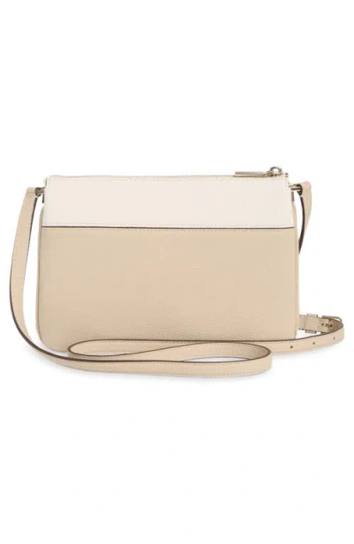 Kate Spade New York Leila Colorblock Triple Gusset Crossbody In Brown