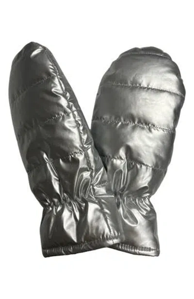 Marcus Adler Metallic Mittens In Metallic
