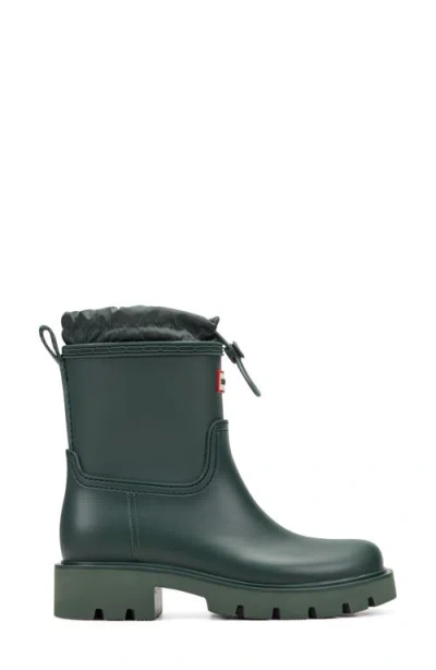 Hunter Cillian Lug Sole Bootie In Green