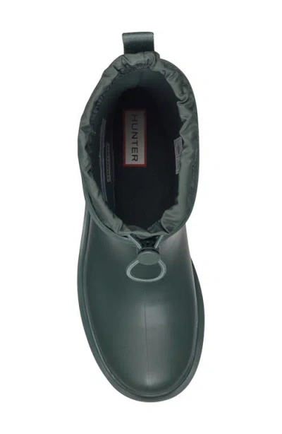 Hunter Cillian Lug Sole Bootie In Green