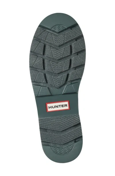 Hunter Cillian Lug Sole Bootie In Green