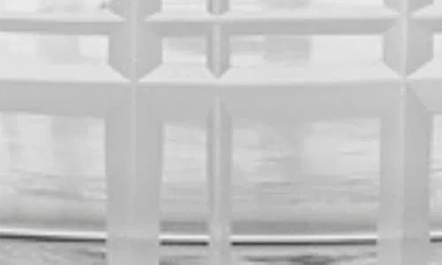 Orrefors Cut In Number Small Serving Bowl In Transparent