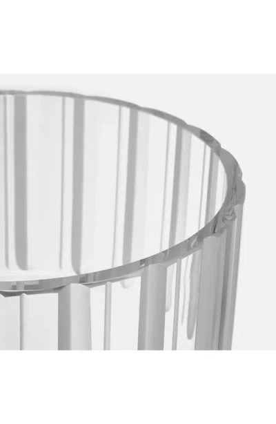 Orrefors Cut In Number Small Serving Bowl In Transparent