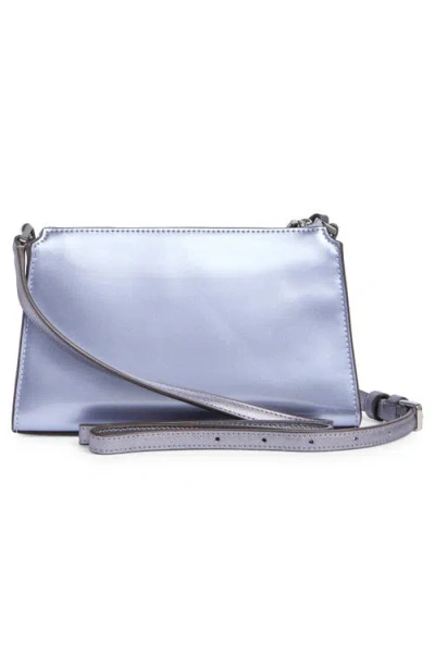 Kate Spade New York Kenzie Patent Fabric Mini Crossbody Bag In Blue