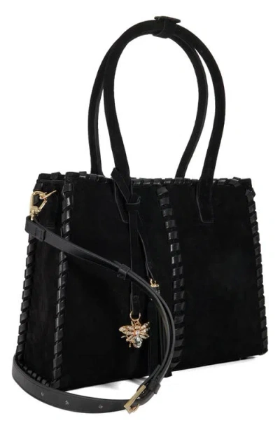 Dune London Darlingtons Top Handle Satchel In Black
