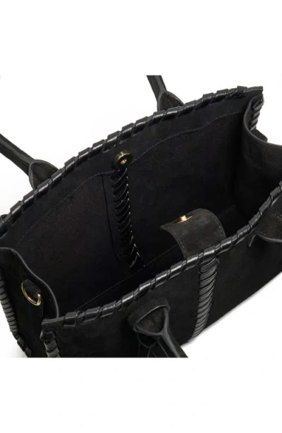 Dune London Darlingtons Top Handle Satchel In Black