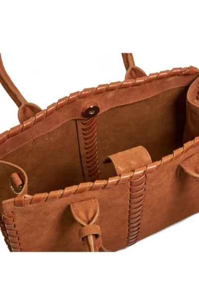 Dune London Darlingtons Top Handle Satchel In Brown