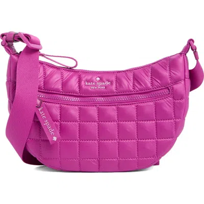 Kate Spade New York Camden Quilted Large Sling Bag In Purple