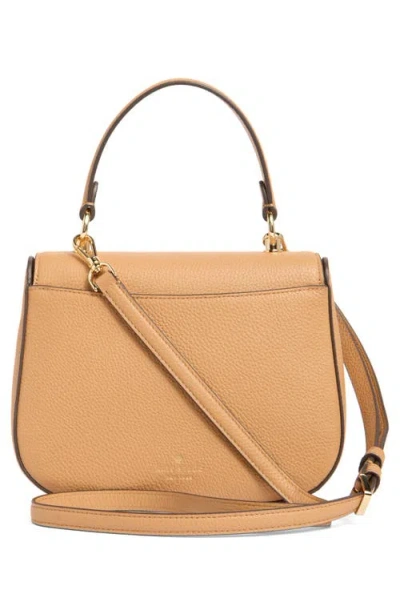 Kate Spade New York Kyla Pebbled Leather Top Handle Bag In Brown