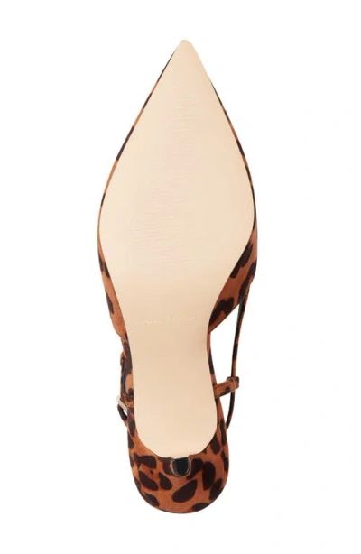 Marc Fisher Women's Avila Slingback Kitten Heel Pumps In Brown