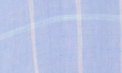 Frank & Eileen Linen Button-up Shirt In Blue