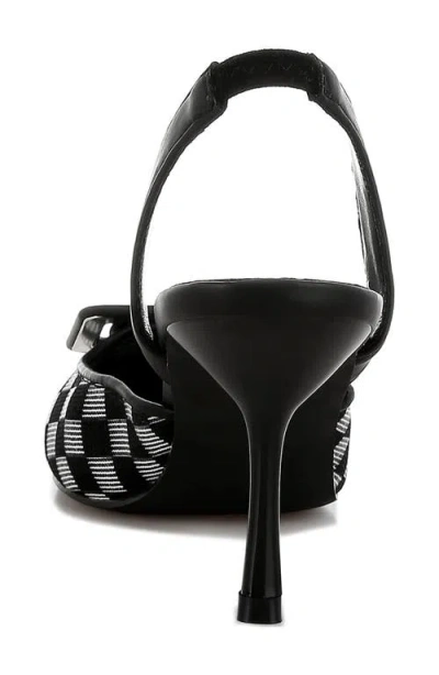 London Rag Freya Pointed Toe Pump In Black