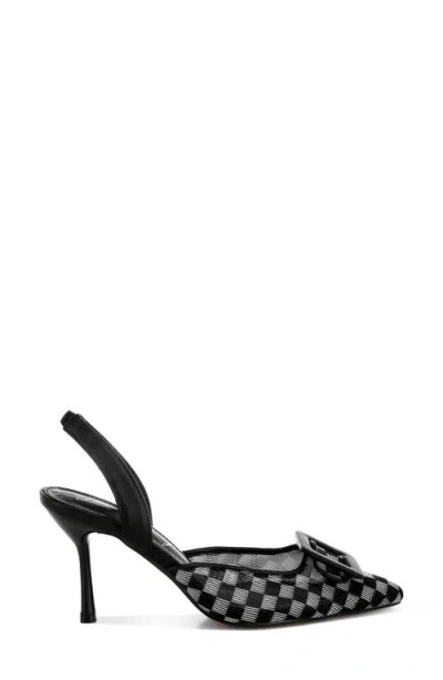 London Rag Freya Pointed Toe Pump In Black