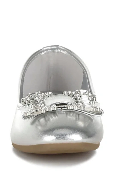 London Rag Navik Flat In Silver