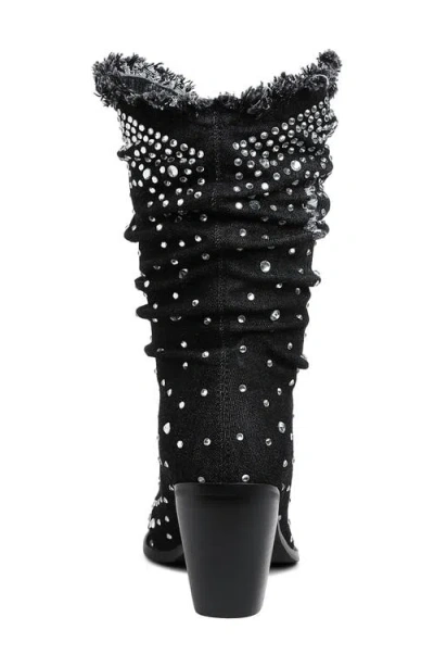 London Rag Savant Pointed Toe Bootie In Black