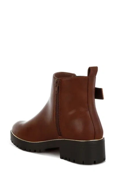 London Rag Antorin Lug Sole Bootie In Brown
