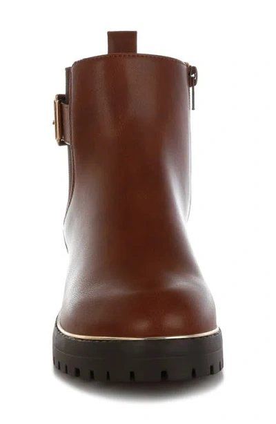 London Rag Antorin Lug Sole Bootie In Brown