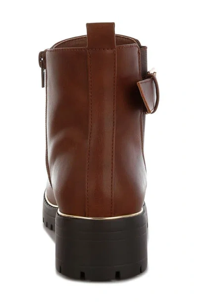 London Rag Antorin Lug Sole Bootie In Brown