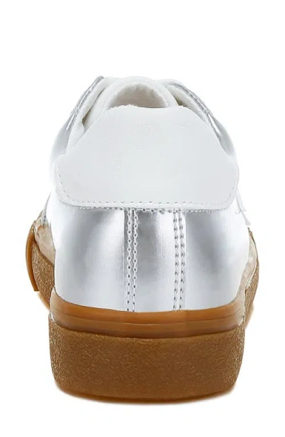 London Rag Jumping Sneaker In Silver