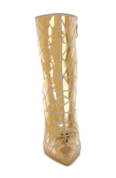 London Rag Echostage Boot In Gold