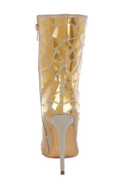 London Rag Echostage Boot In Gold