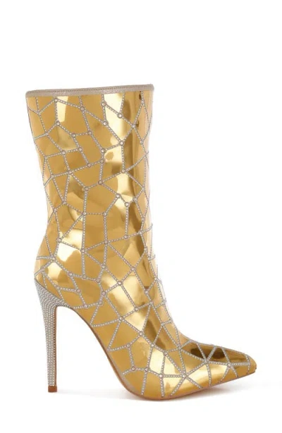 London Rag Echostage Boot In Gold