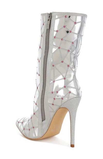 London Rag Echostage Boot In Silver