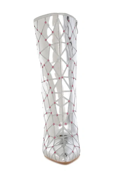 London Rag Echostage Boot In Silver