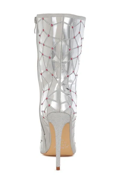 London Rag Echostage Boot In Silver