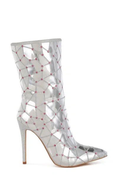 London Rag Echostage Boot In Silver