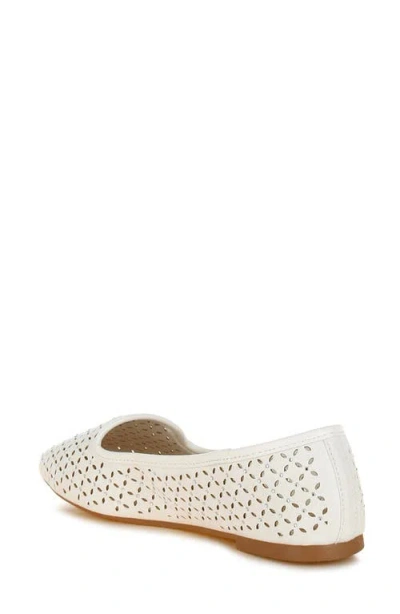 London Rag Kyrie Flat In White