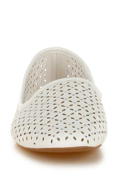 London Rag Kyrie Flat In White