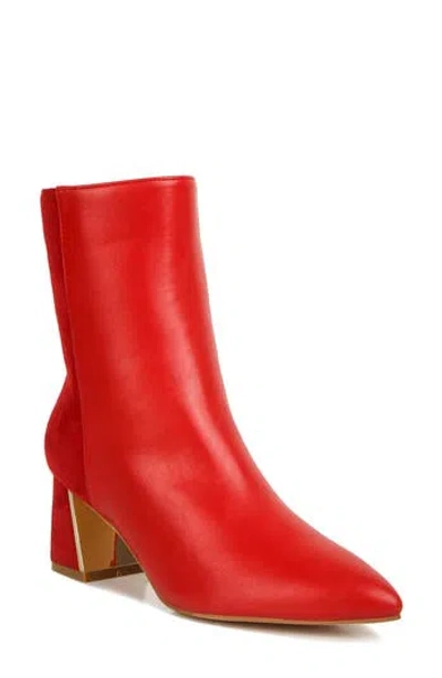 London Rag Desire Bootie In Red