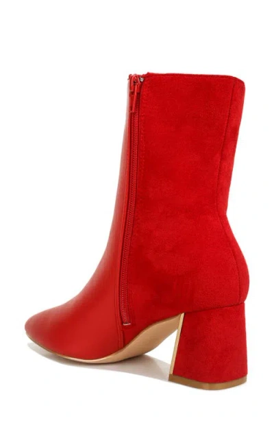 London Rag Desire Bootie In Red