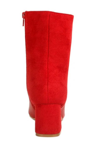 London Rag Desire Bootie In Red