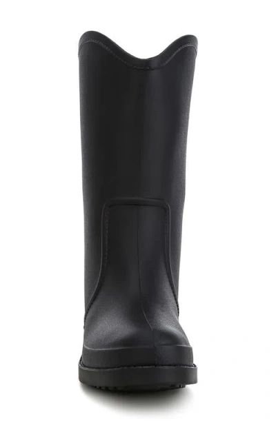 London Rag Overcloud Boot In Black