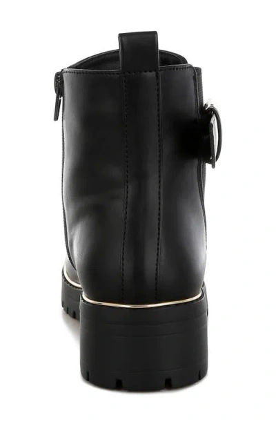 London Rag Antorin Lug Sole Bootie In Animal Print