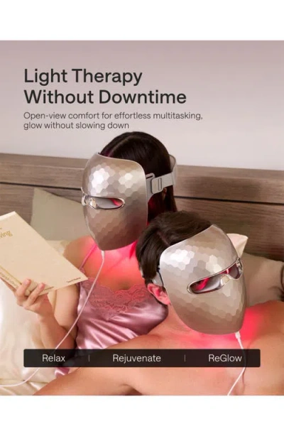 Ulike Reglow 4-in-1 Led Light Therapy Mask In Silver