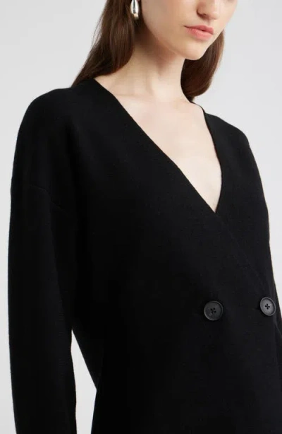 Nordstrom Double Breasted Merino Wool Blend Cardigan In Multi