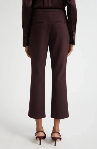 Veronica Beard Tonelli Wide-leg Trousers In Brown