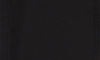 Coperni Black Sleeveless Mini Dress With Two Adjustable Belts On The Front In Tech Fabric Woman In Black