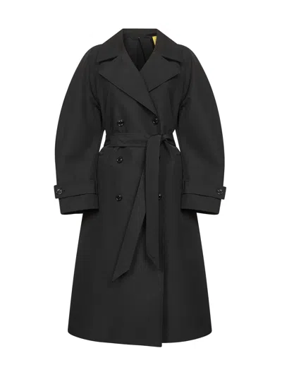 Moncler Genius Moncler X Edward Enninful Zake Technical Trench Coat In Black