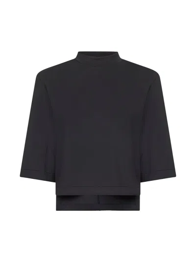 Moncler Genius Moncler X Ee72 By Edward Enninful Neoprene T-shirt In Black