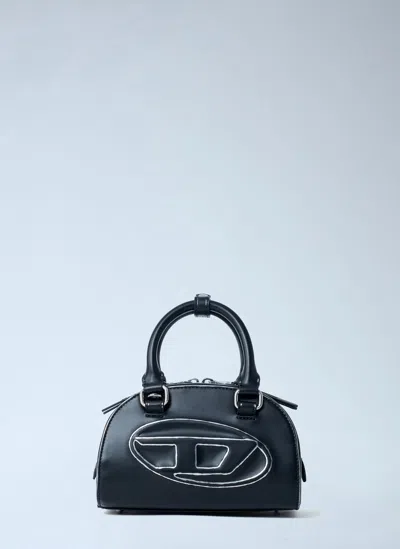 Diesel 1dr Dome Handbag In Black