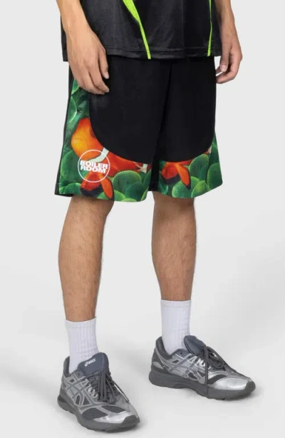 Pleasures Aqua Sport Shorts In Black