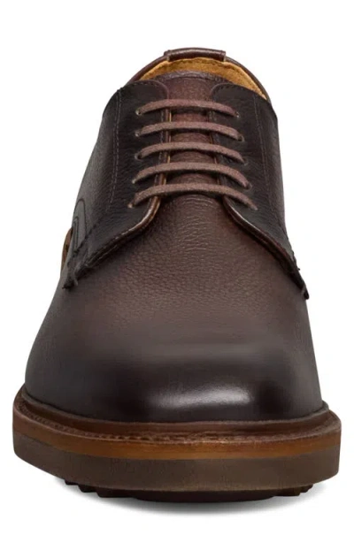 Allen Edmonds Noah Lugged Plain Toe Derby In Brown