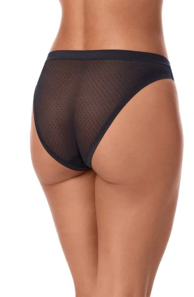 Dkny Dot Mesh Bikini In Multi