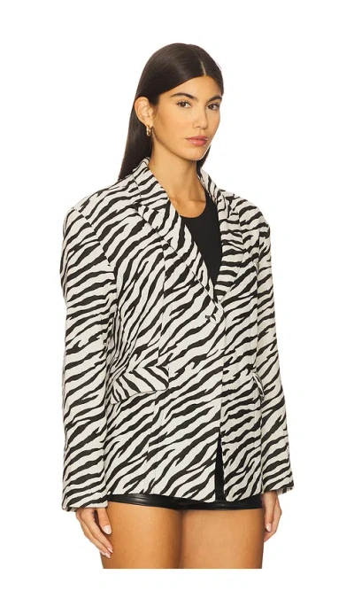 Nonchalant Label Clemence Blazer In Multi