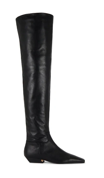 Tony Bianco Rally Over The Knee Boot In Black